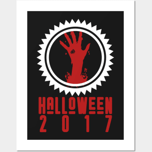 Hipster Halloween Posters and Art